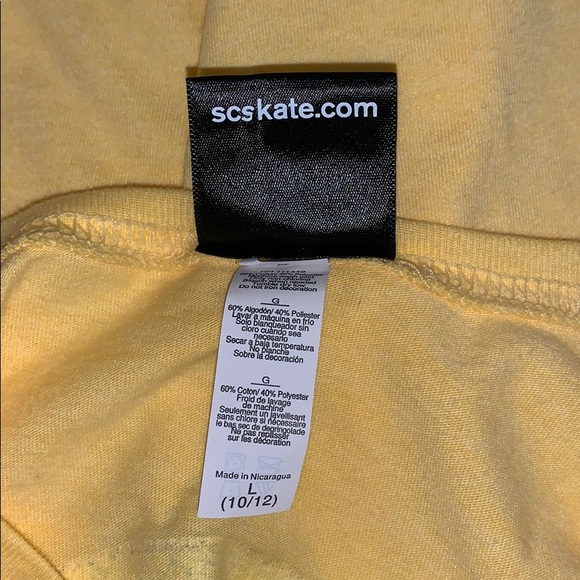 YELLOW KIDS SANTA CRUZ T-SHIRT - Picture 4 of 4